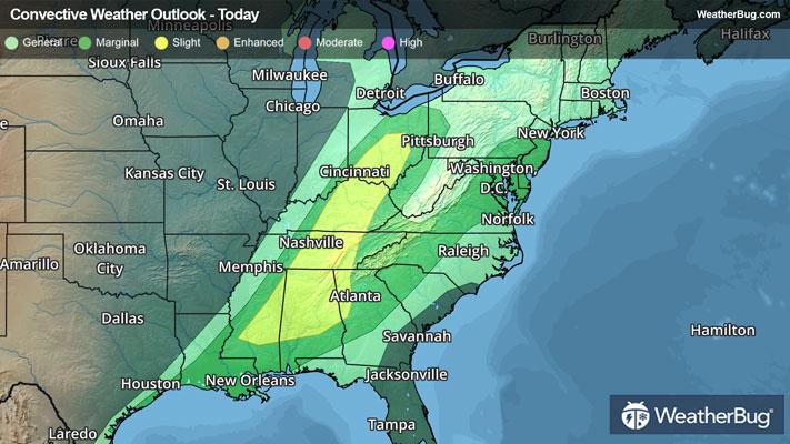Today's Severe Weather Threat