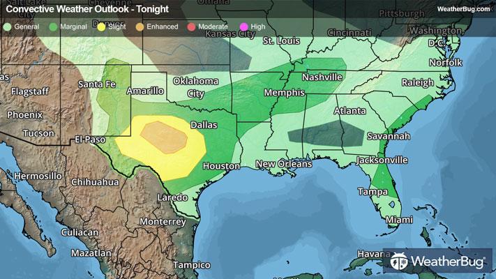 Tonight's Severe Weather Outlook