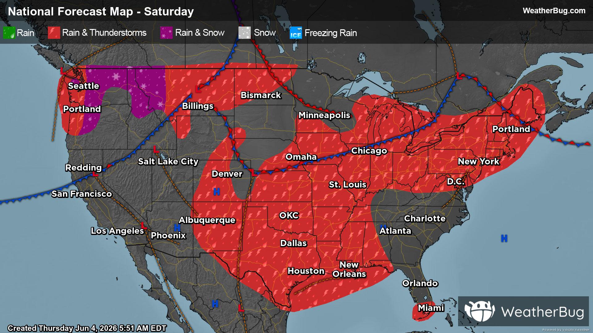 Weekend Weather Preview
