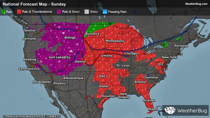 Weekend Weather Outlook