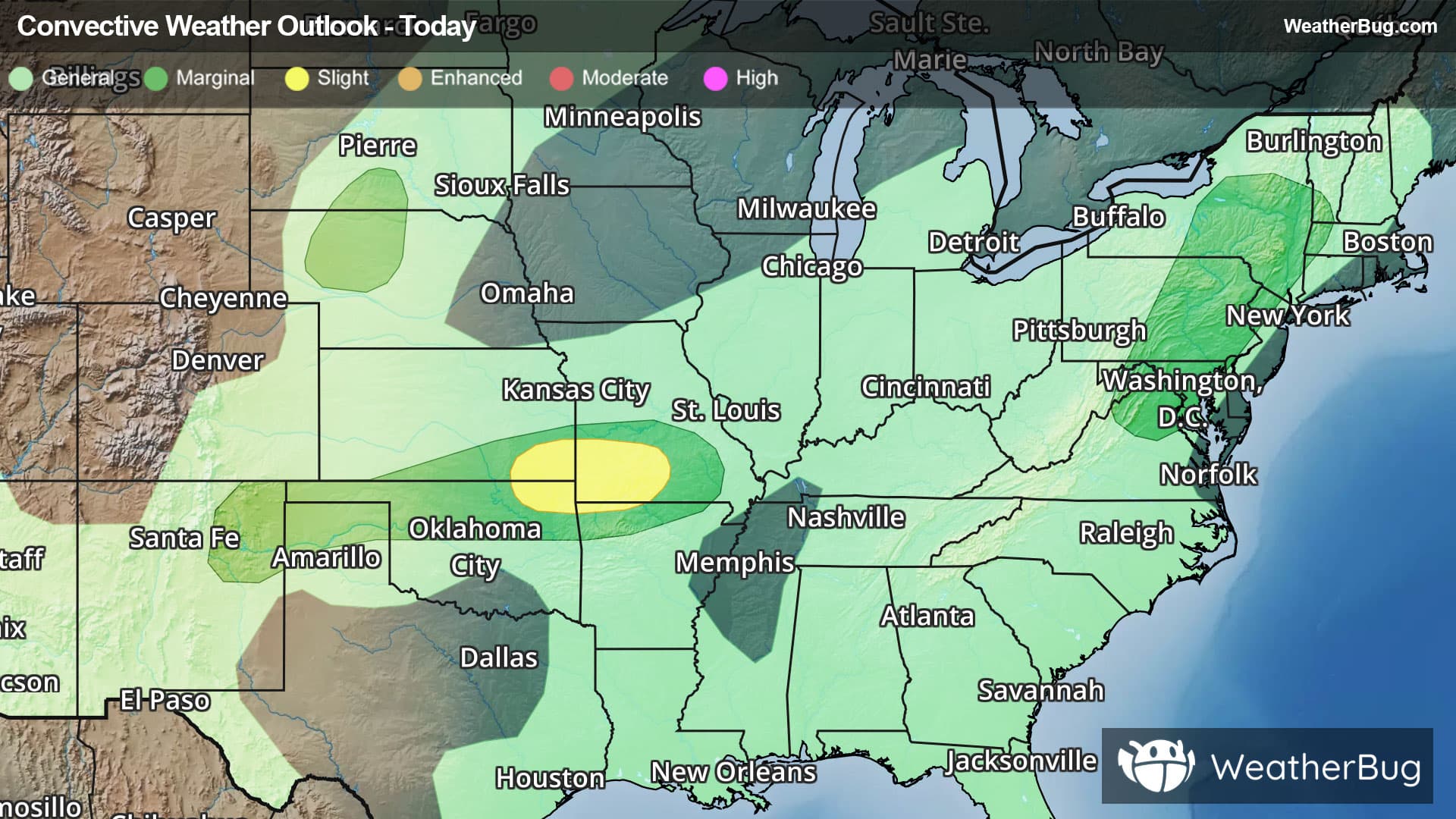 Today's Severe Weather Outlook