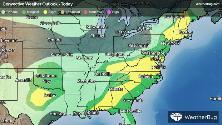 Today's Severe Weather Outlook