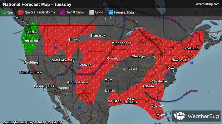 Today's Weather Outlook