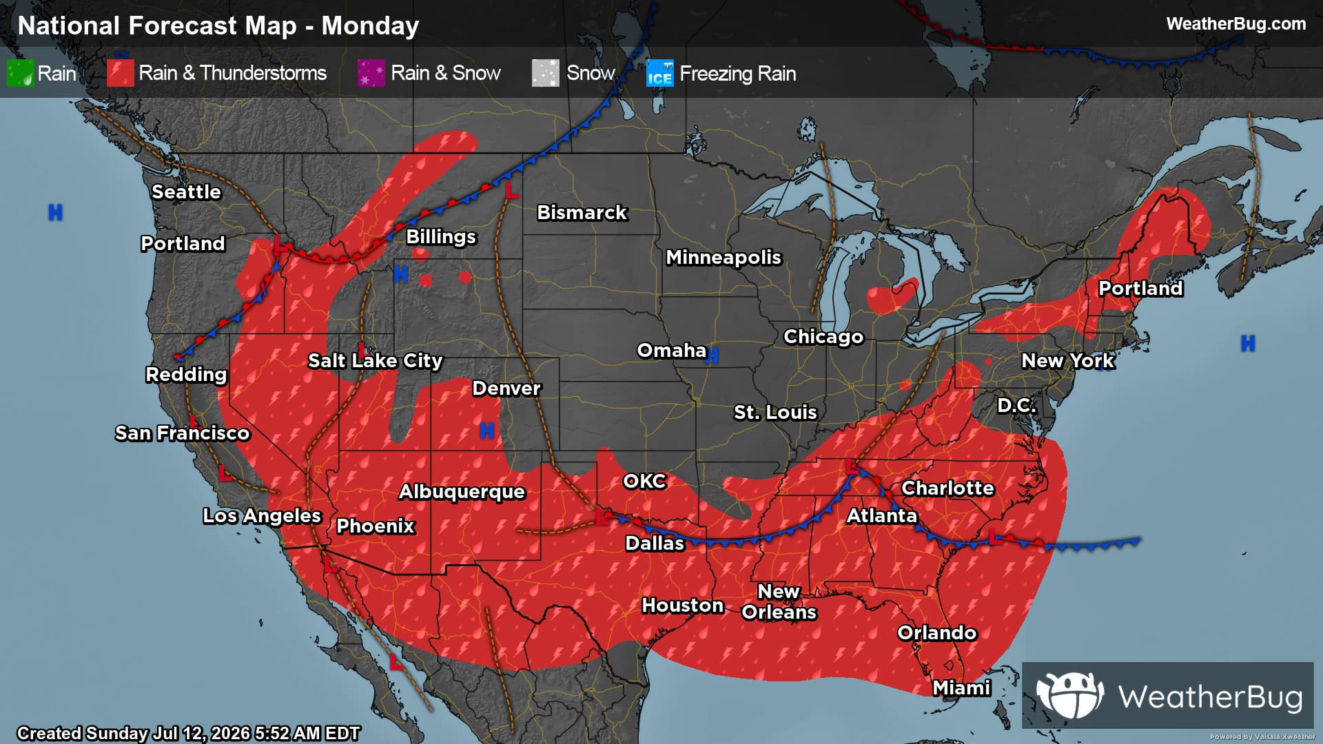 Today's Weather Outlook
