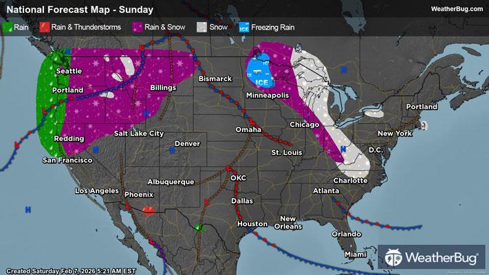 Weekend Weather Outlook
