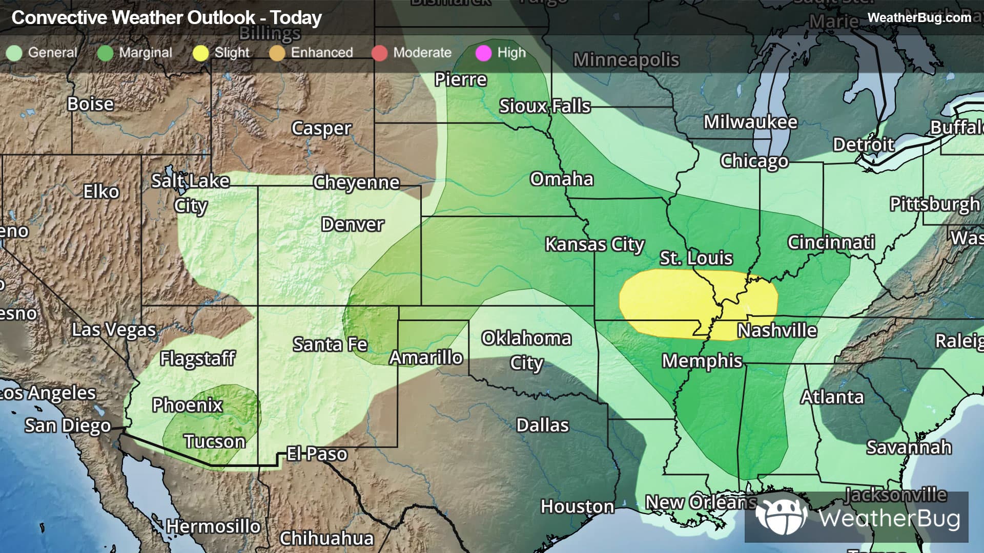 Today's Severe Weather Outlook