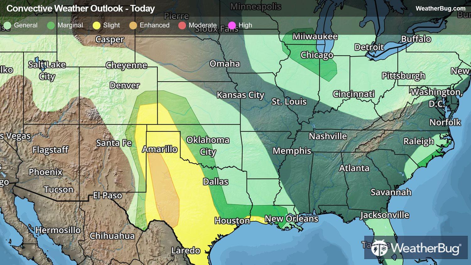 Today's Severe Weather Outlook