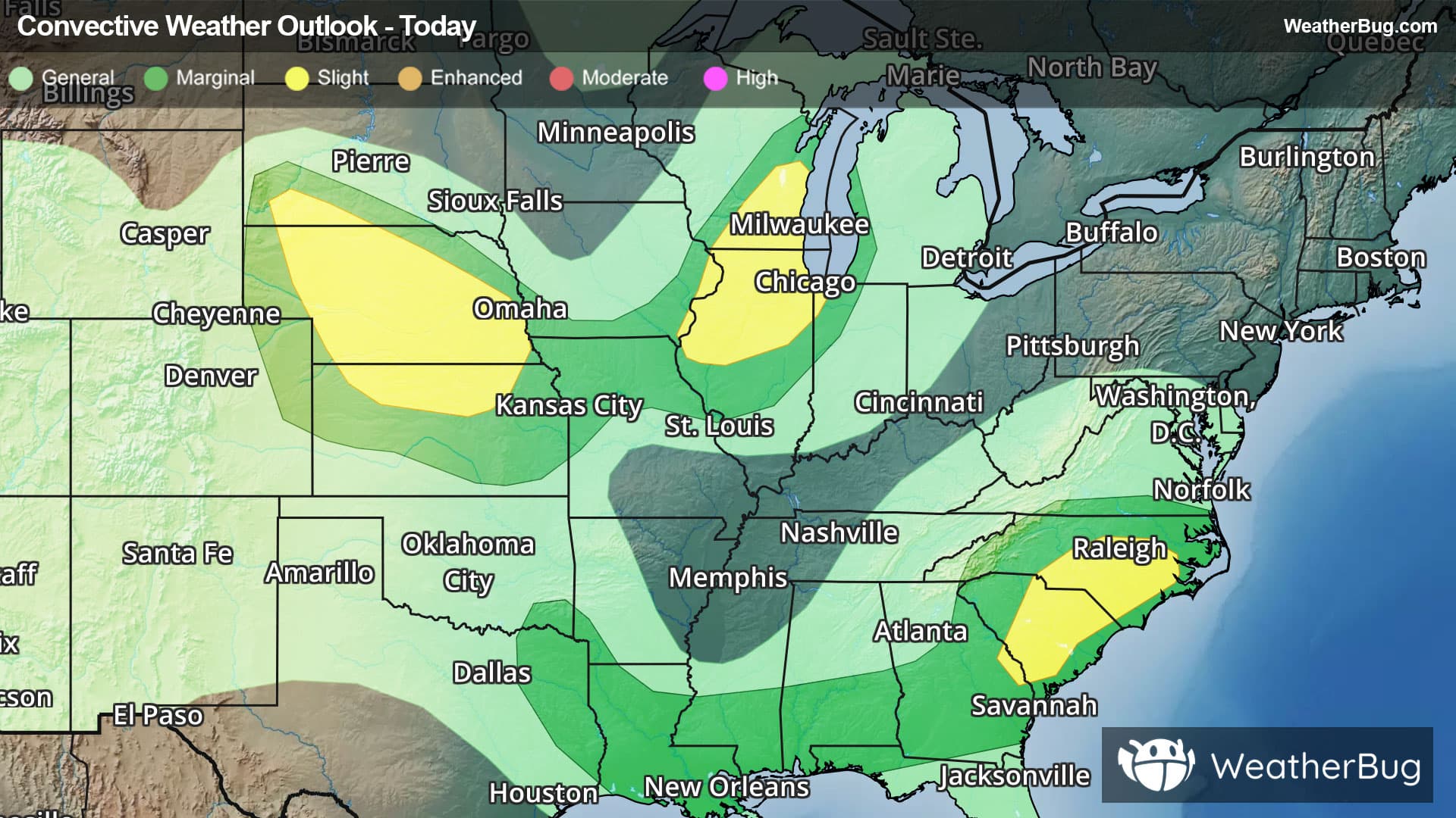 Today's Severe Weather Outlook