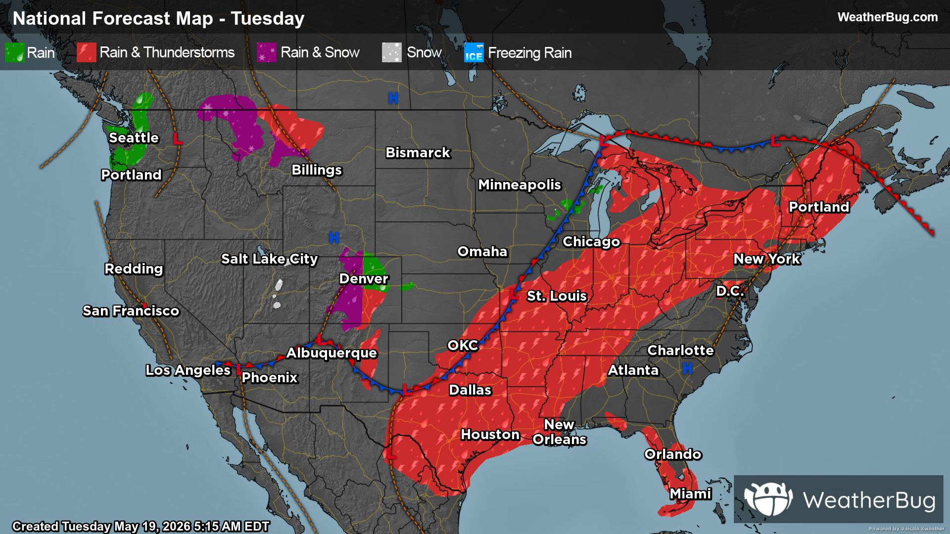 Today's Weather Outlook