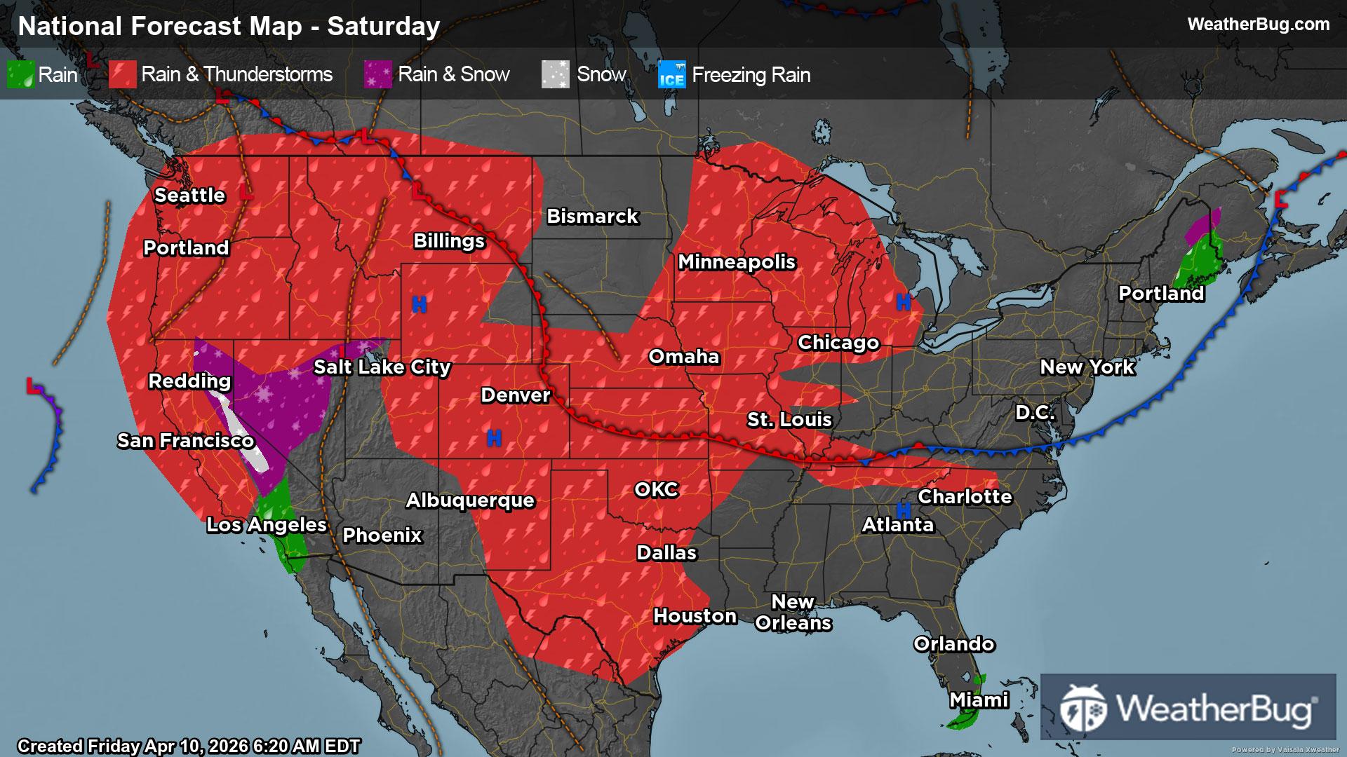 Weekend Weather Outlook