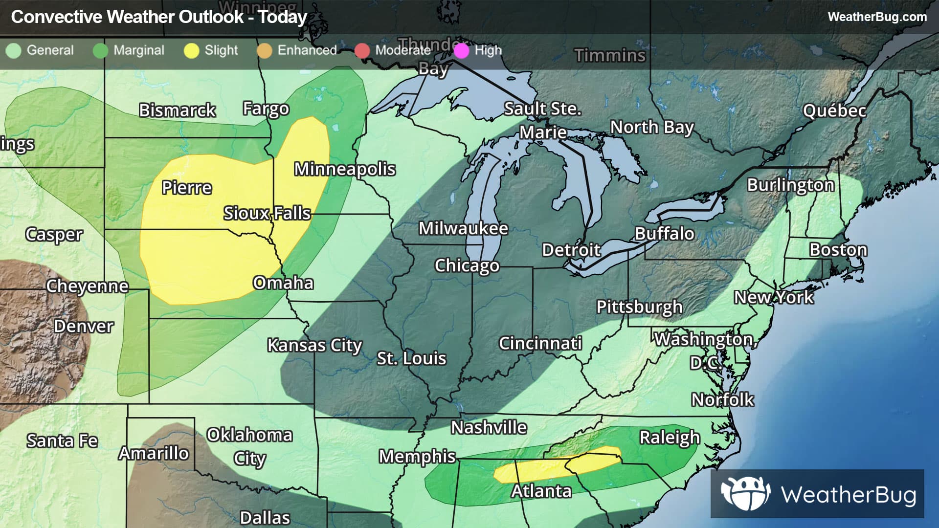Today's Severe Weather Outlook