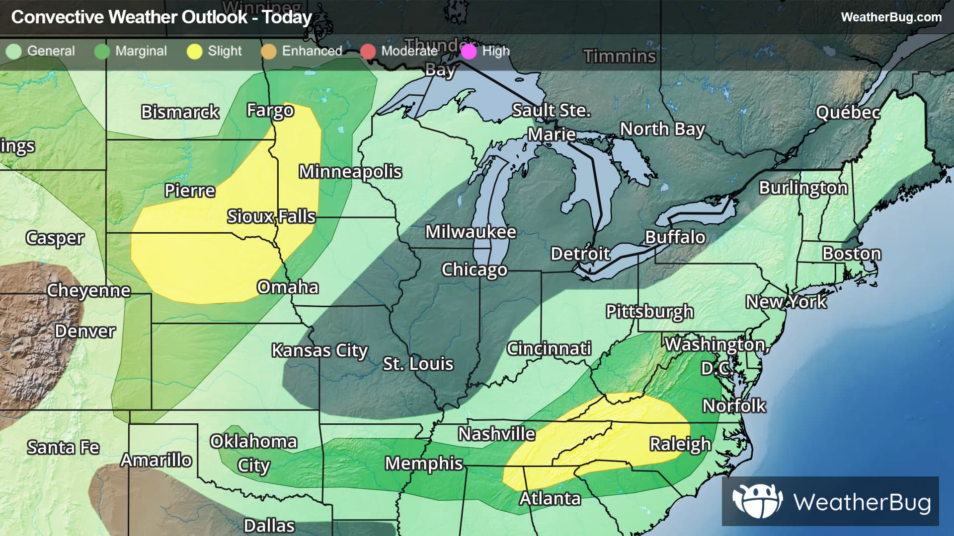 Today's Severe Weather Outlook