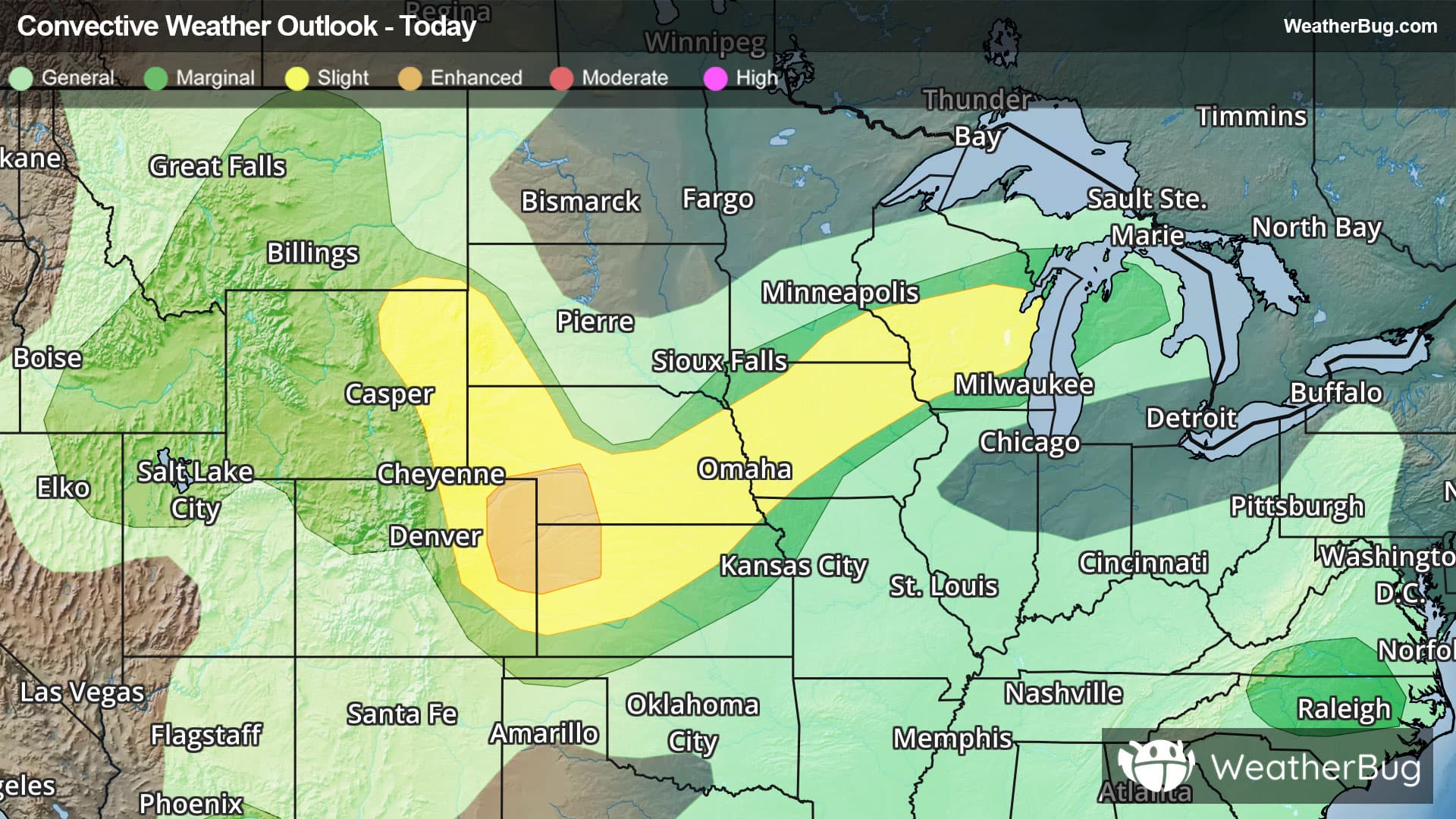 Today's Severe Weather Outlook