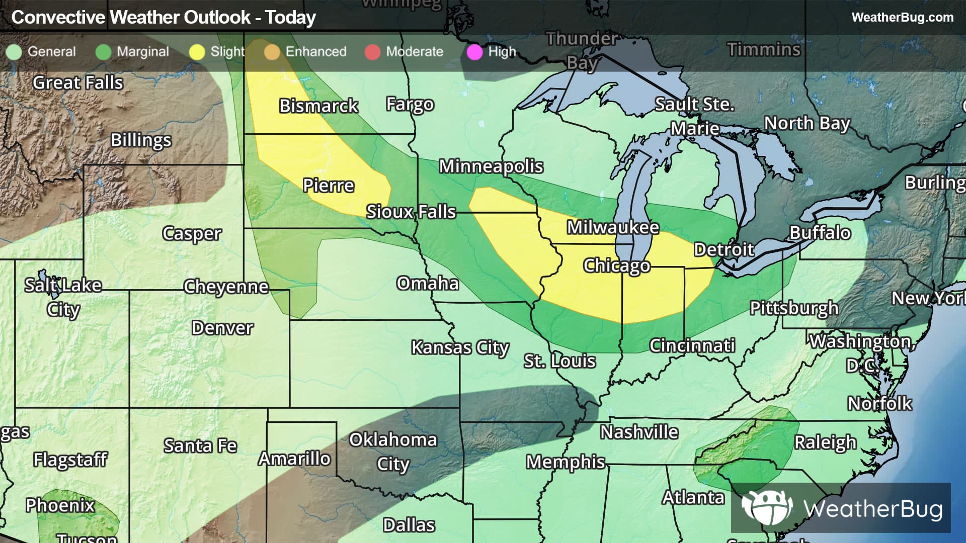 Today's Severe Weather Outlook
