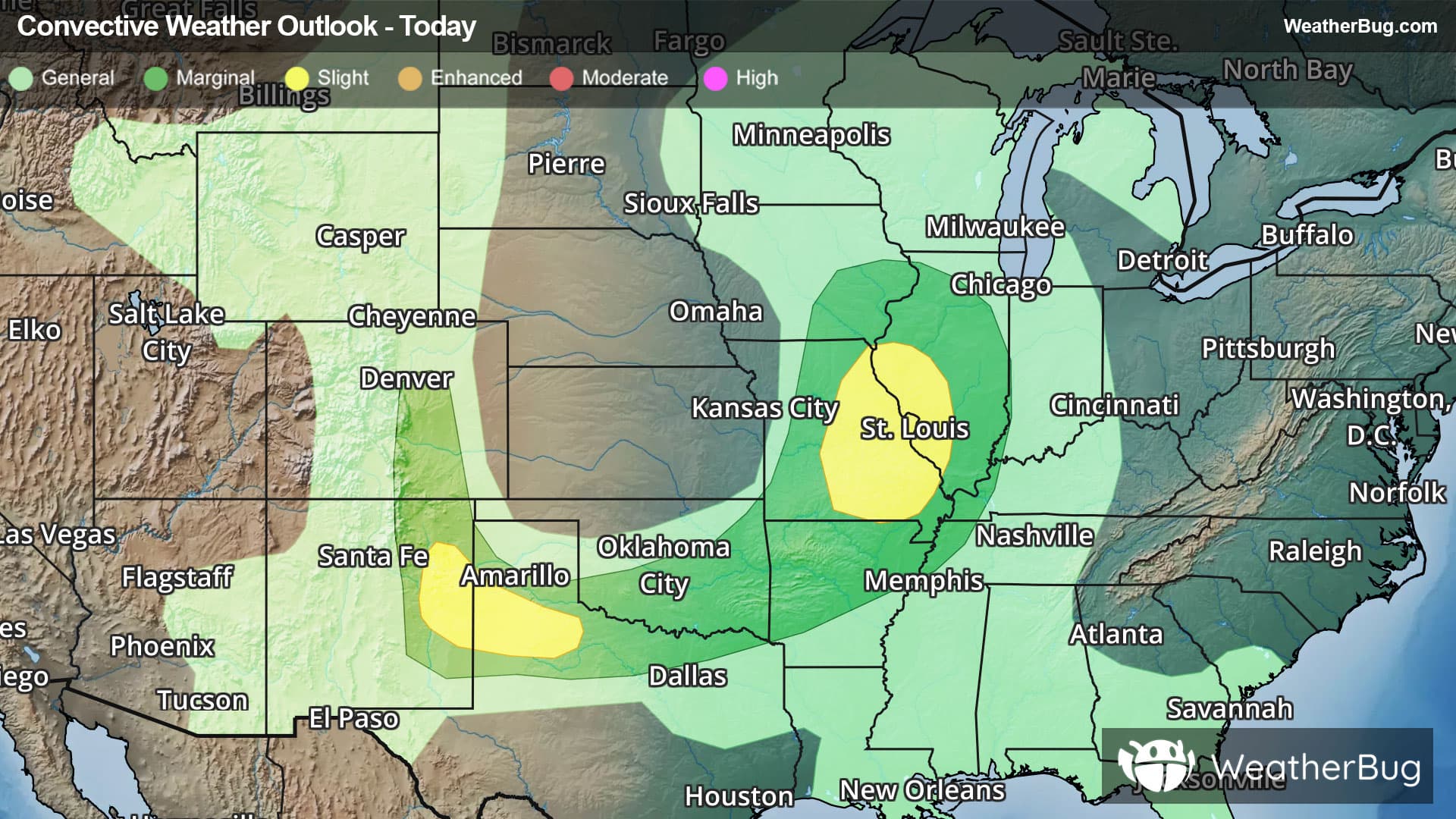 Severe Thunderstorm Outlook