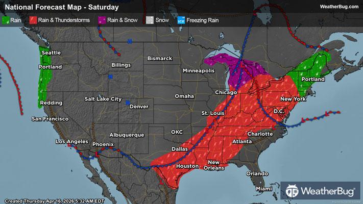 Weekend Weather Preview