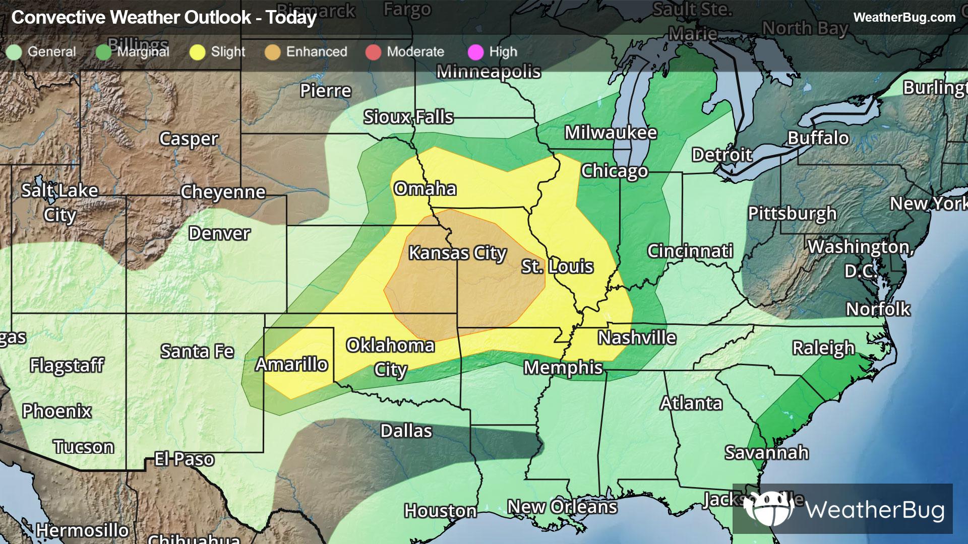 Today's Severe Weather Outlook