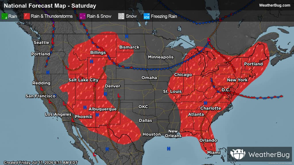 Weekend Weather Outlook