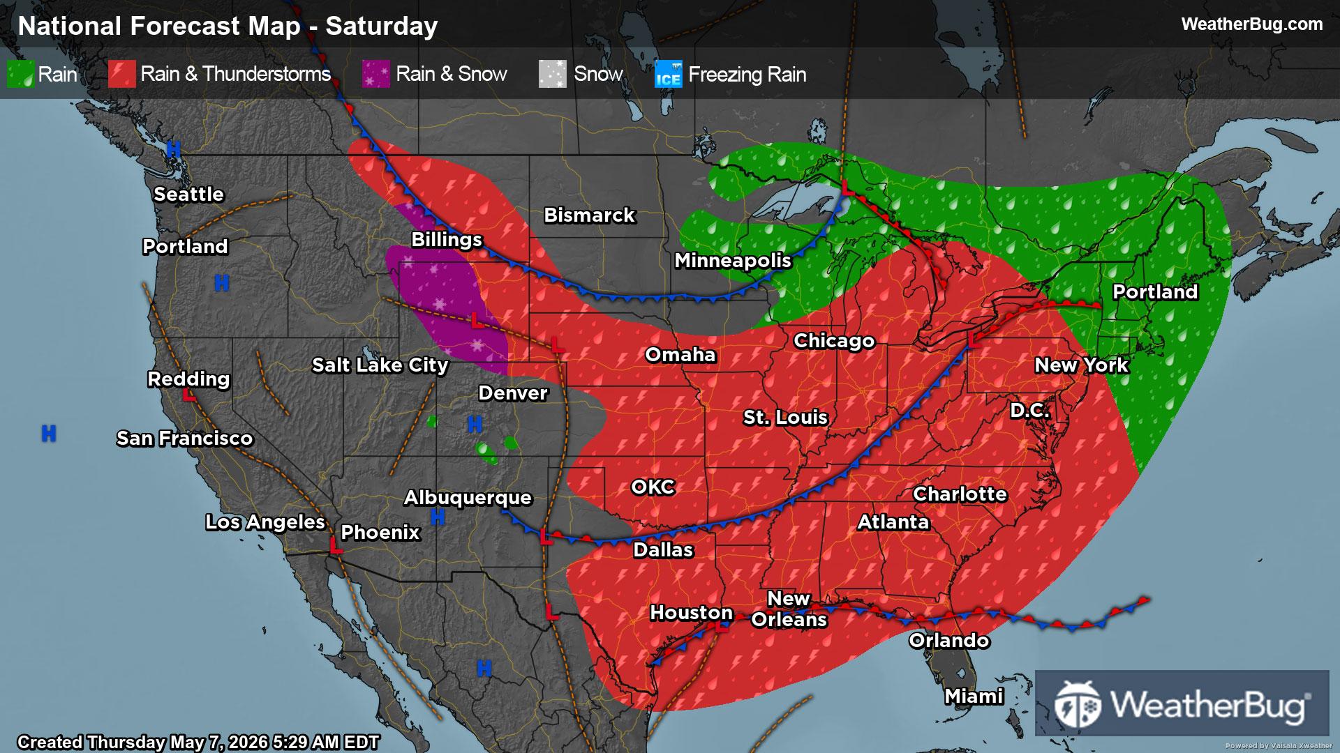 Weekend Weather Preview