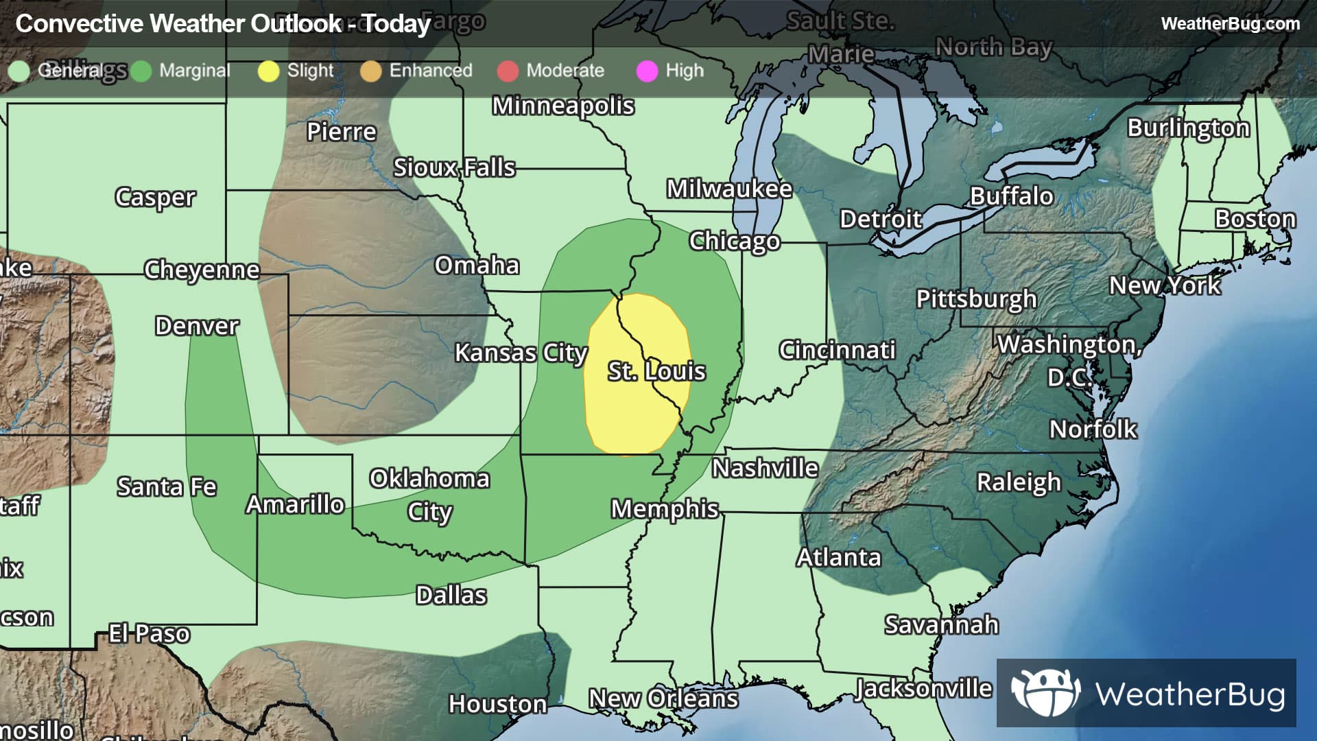 Severe Thunderstorm Outlook