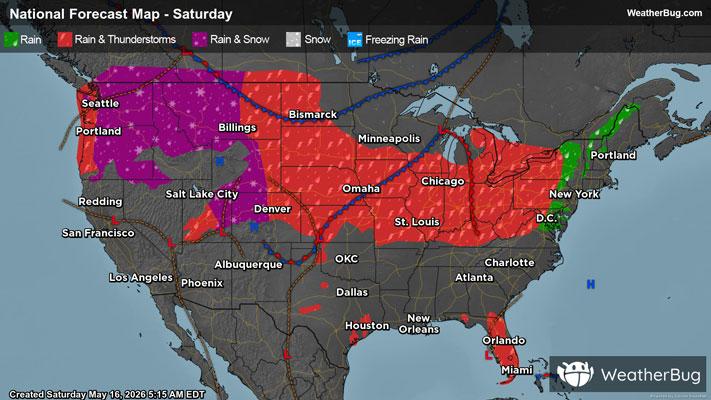Weekend Weather Outlook