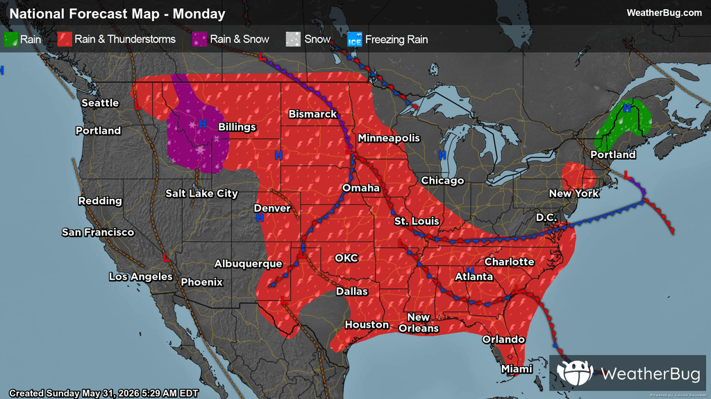 Today's Weather Outlook
