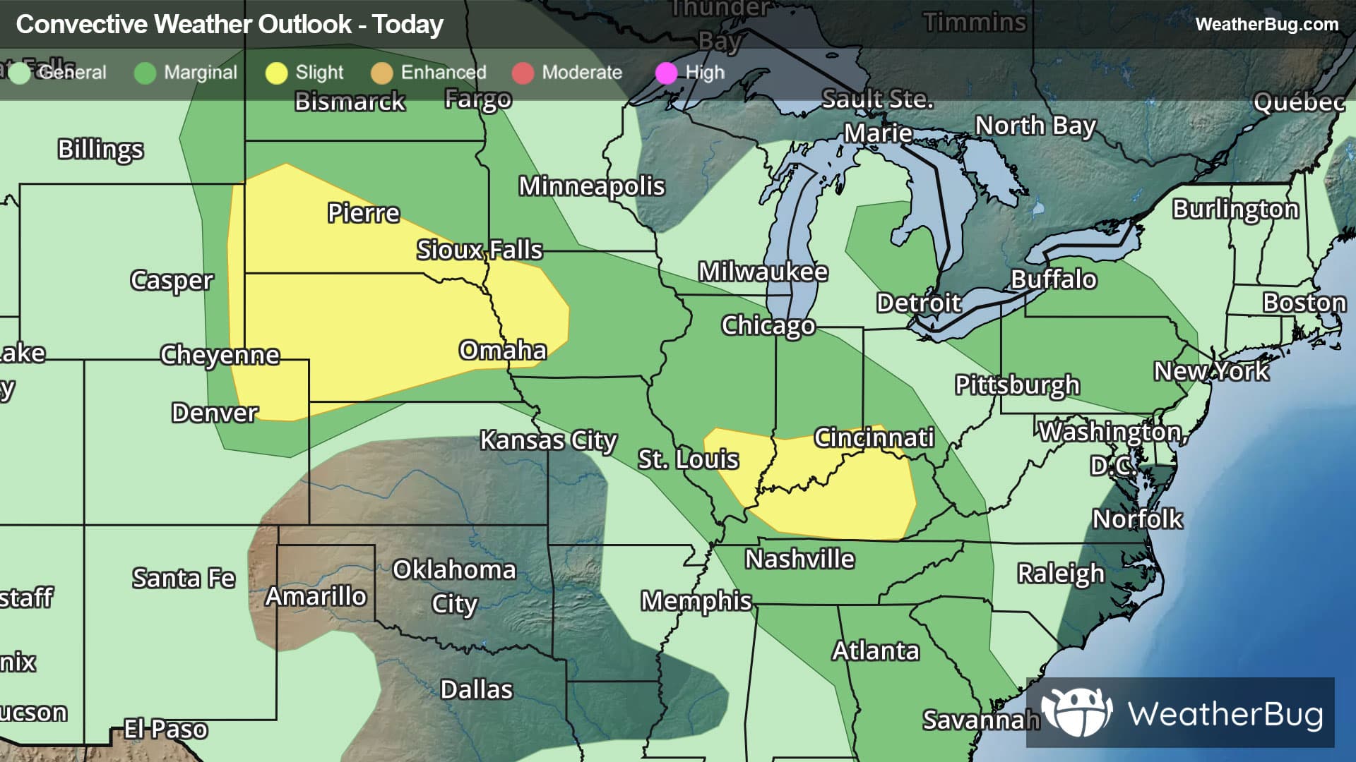 Today's Severe Weather Outlook