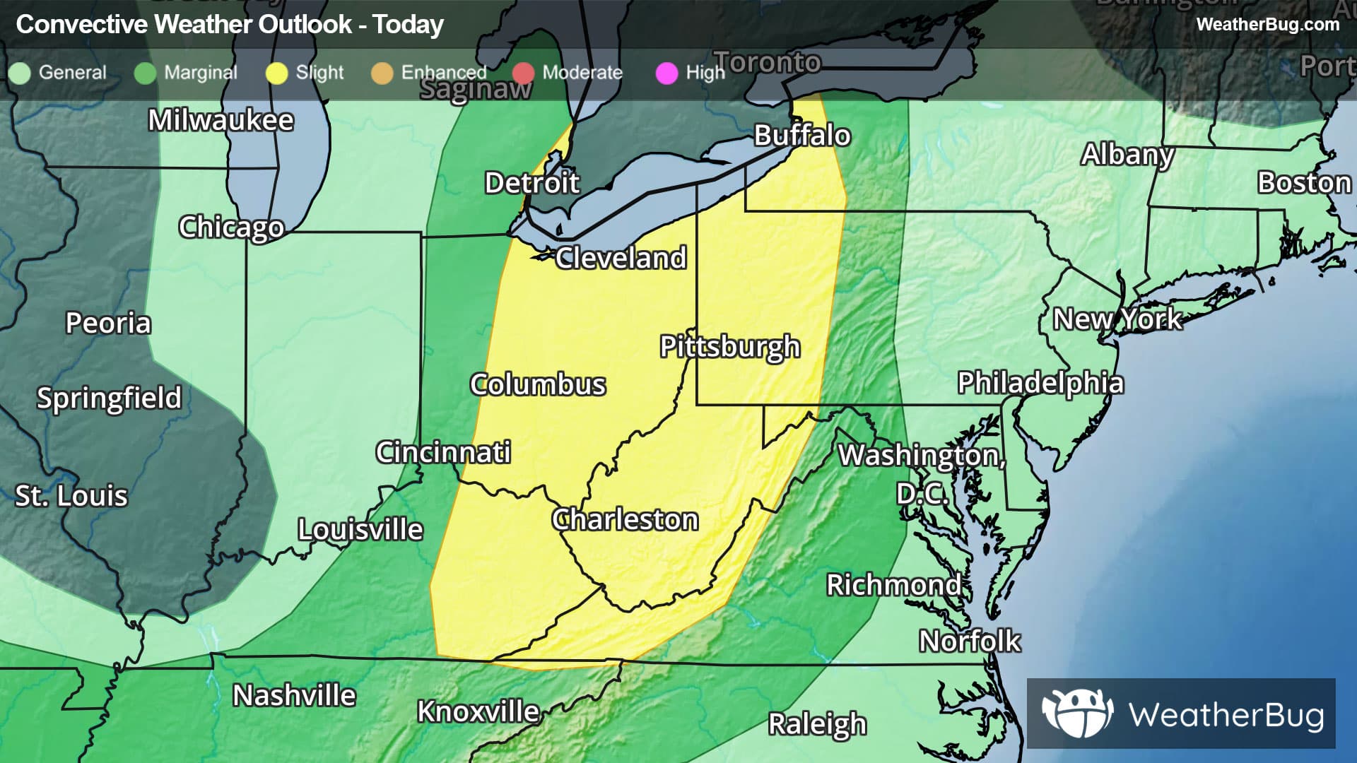 Today's Severe Weather Outlook