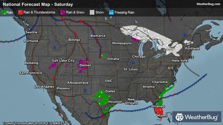 Weekend Weather Preview