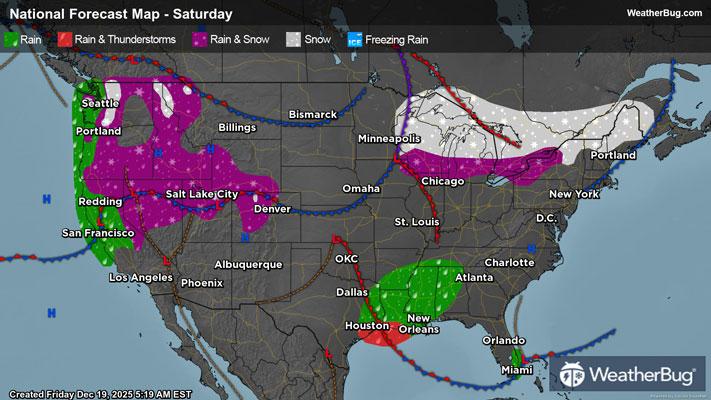 Weekend Weather Outlook