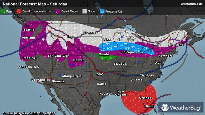 Weekend Weather Outlook