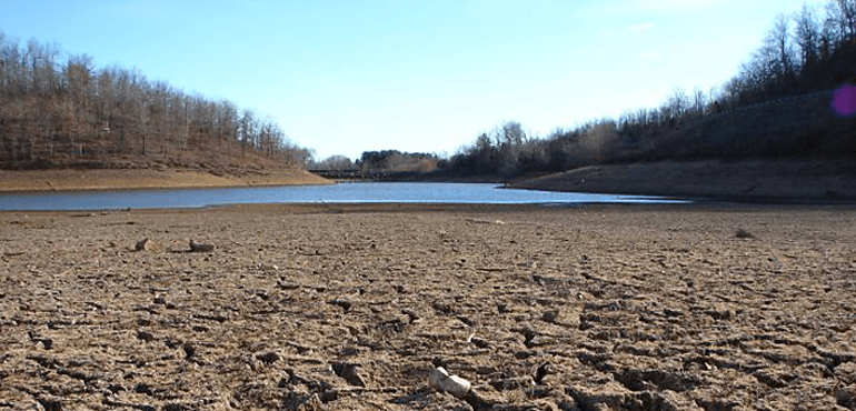 A dry lakebed in California during drought conditions in 2009. Image credit: NOAA