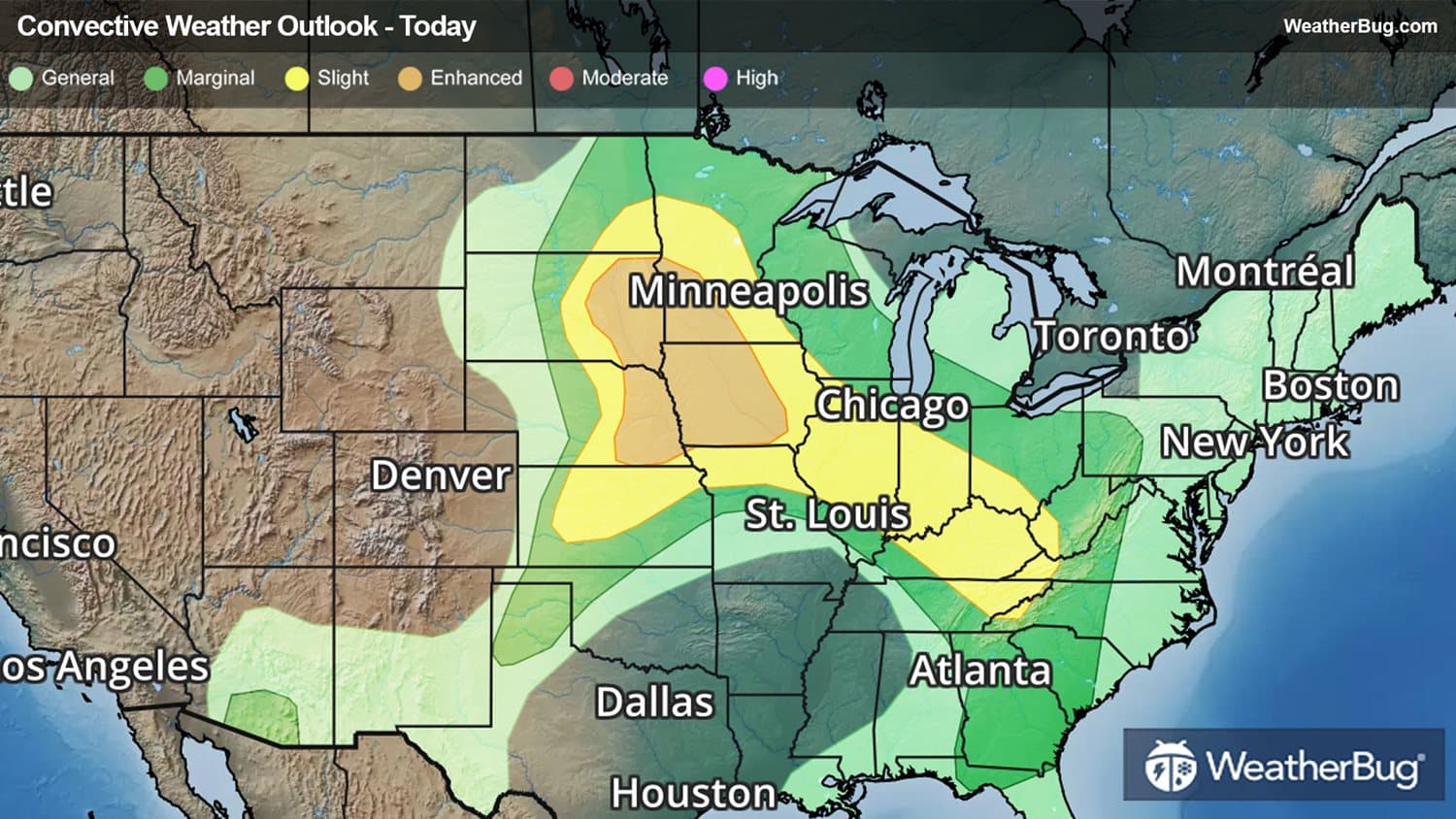 Today's Severe Weather Outlook
