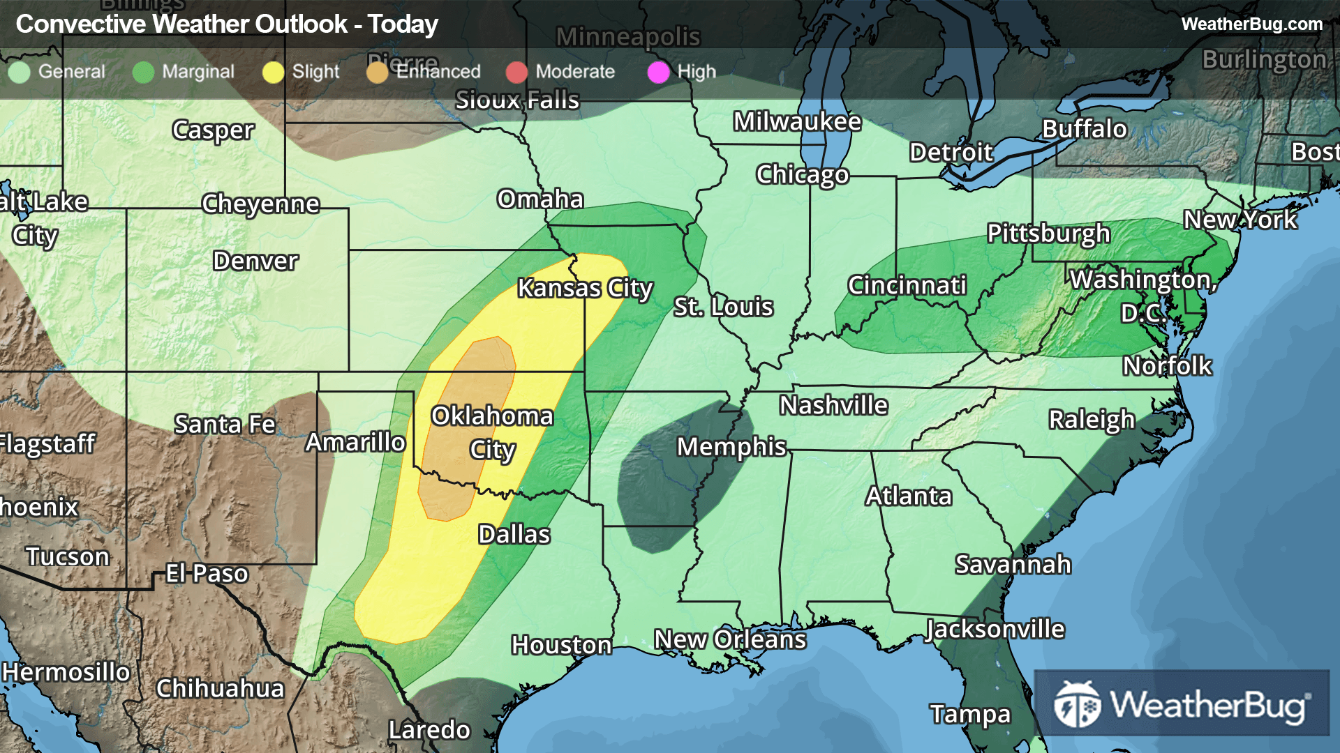 Today's Severe Weather Outlook