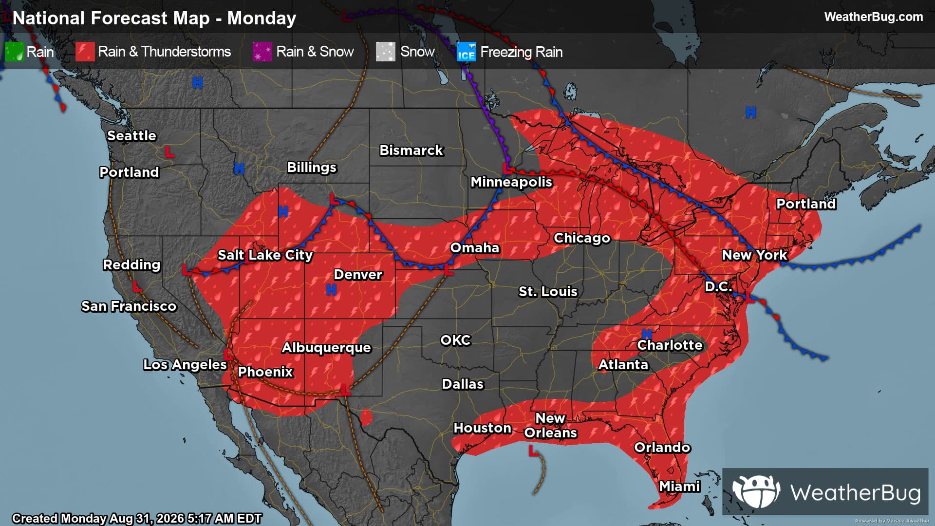 Today's Weather Outlook