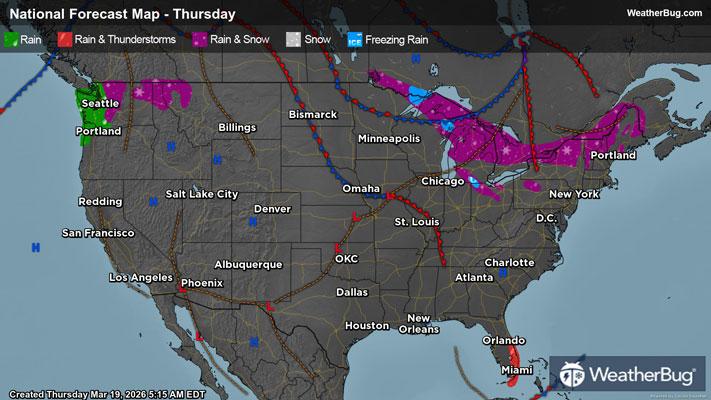 Today's Weather Outlook