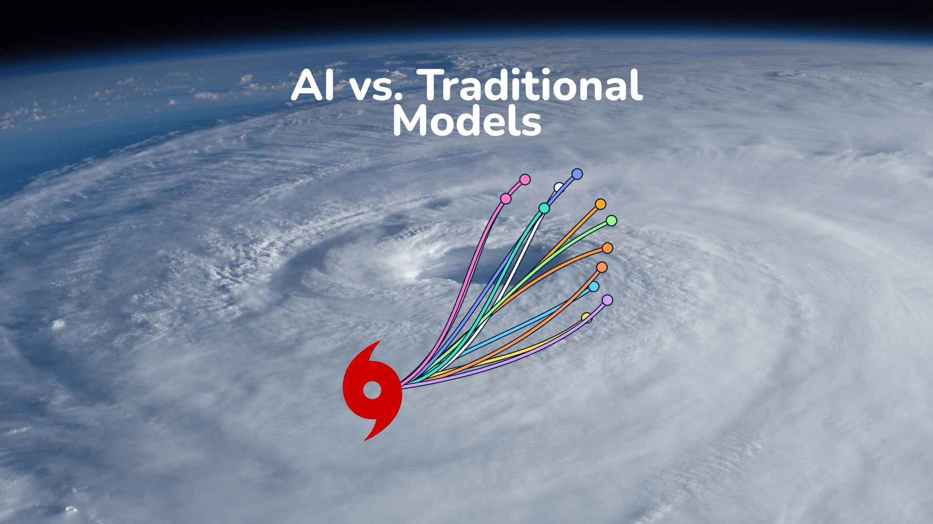 The future of hurricane forecasting isn't necessarily AI versus traditional models. It's both working together.