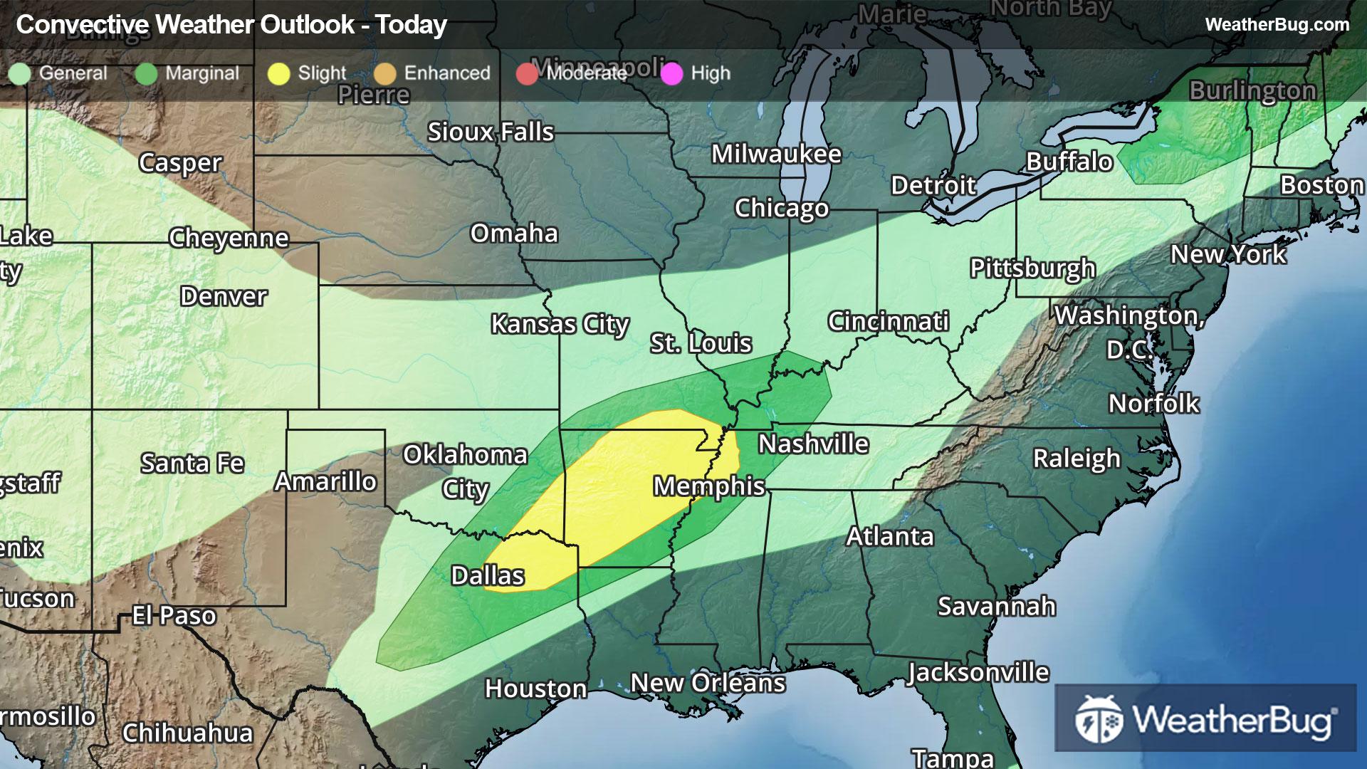 Today's Severe Weather Outlook
