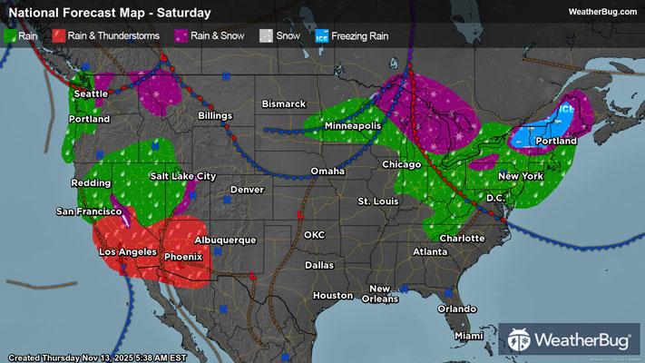 Weekend Weather Preview