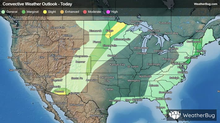 Today's Severe Weather Outlook