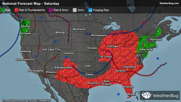 Weekend Weather Outlook