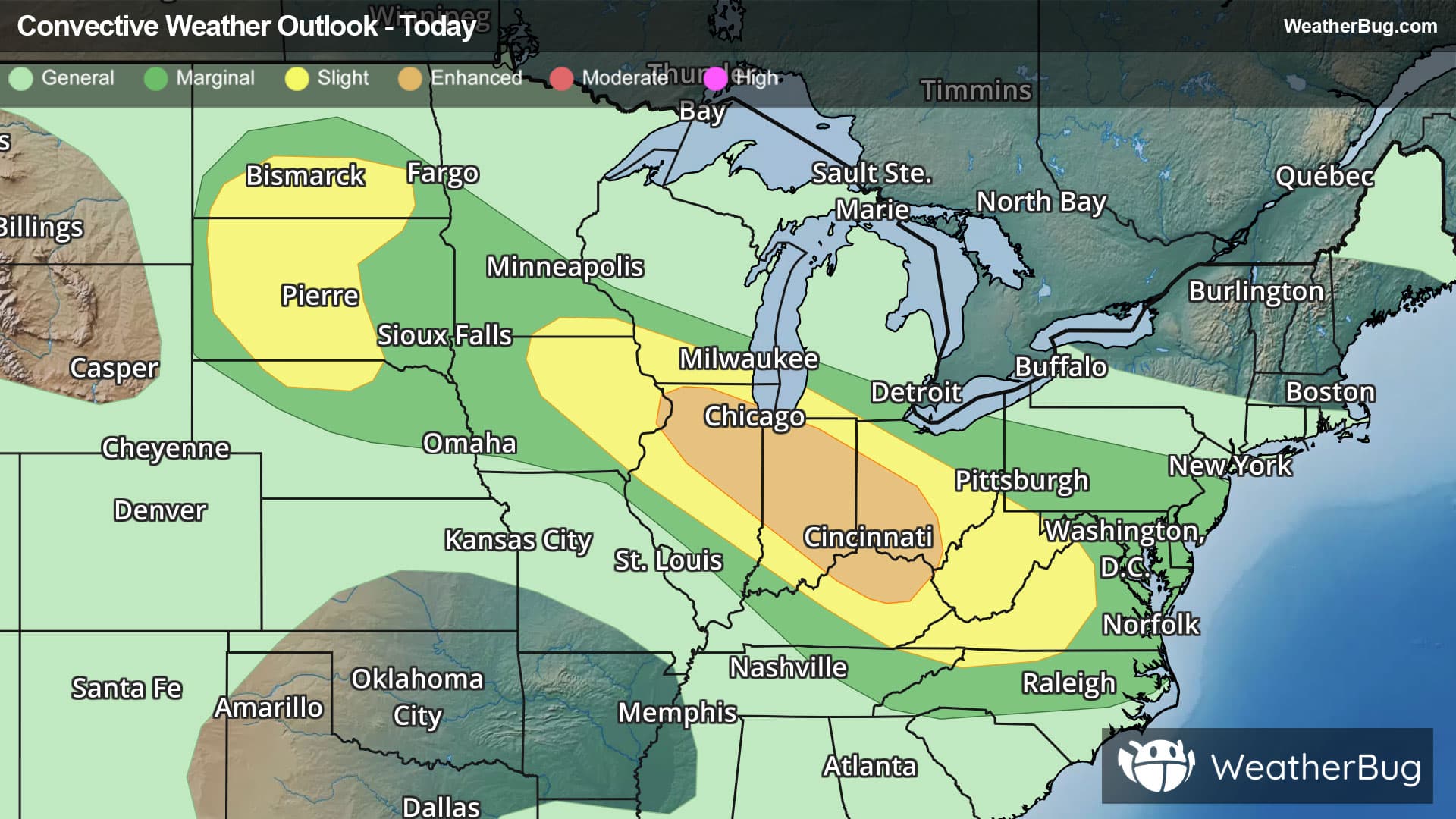 Tonight's Severe Weather Outlook