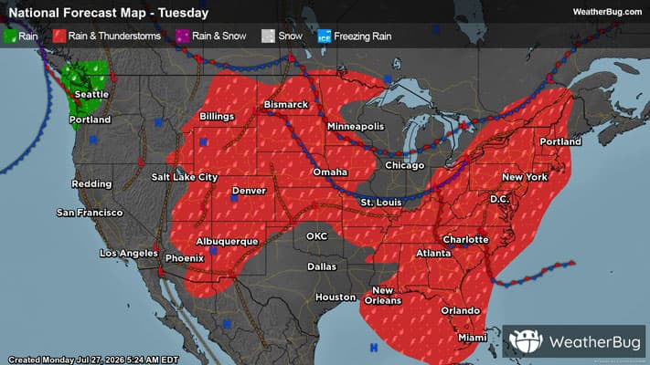 Today's Weather Outlook