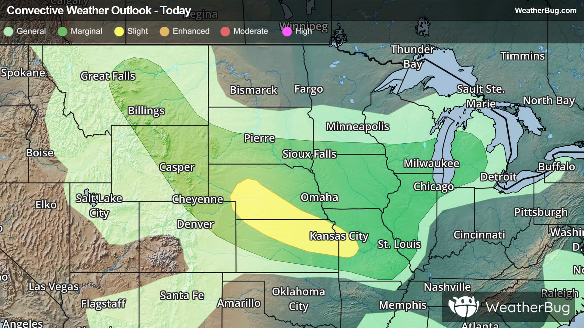 Today's Severe Weather Outlook