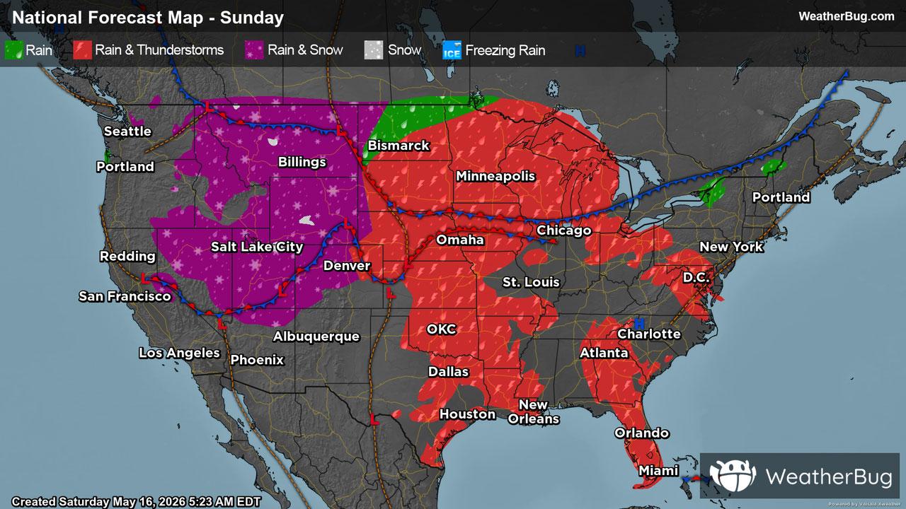 Weekend Weather Outlook