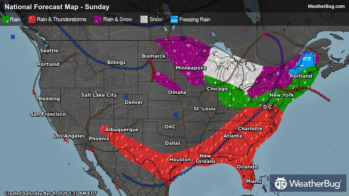 Weekend Weather Outlook