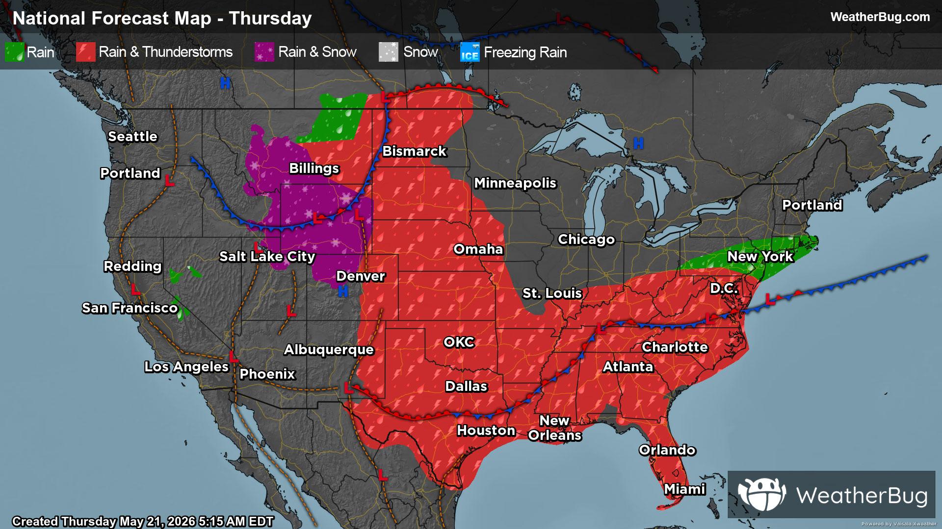 Today's Weather Outlook