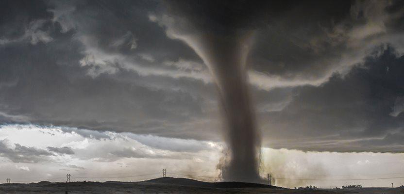 Tornado in Wray, Colorado in May of 2016. Was rated an EF2. (KingShopArt via Shutterstock)