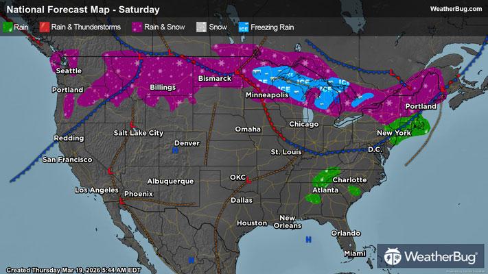 Weekend Weather Preview