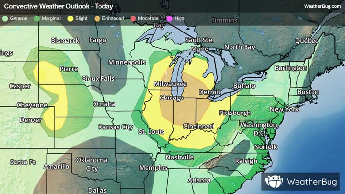 Today's Severe Weather Outlook